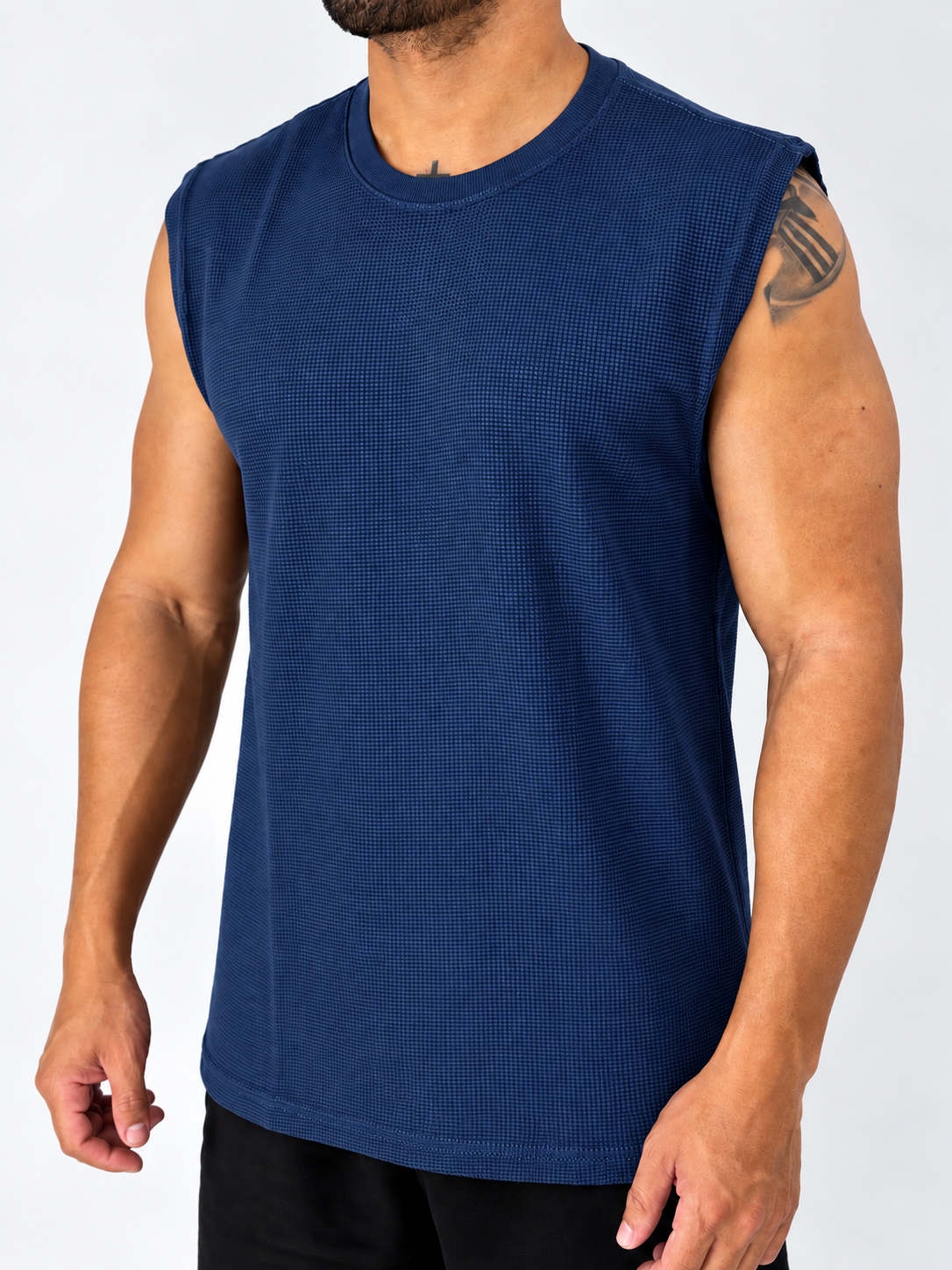 CAMISA REGATA TEXTURIZADA