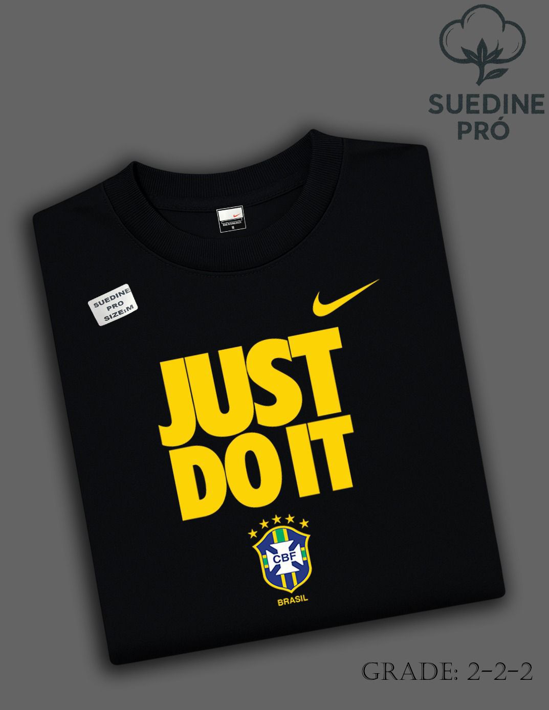CAMISA OVERSIZED NIKE BRASIL 🇧🇷