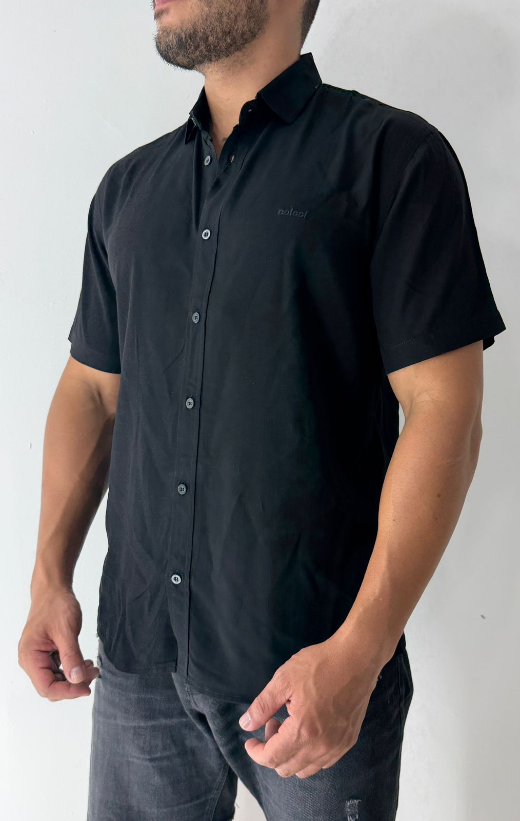 CAMISA SOCIAL VISCO LINHO COLCCI