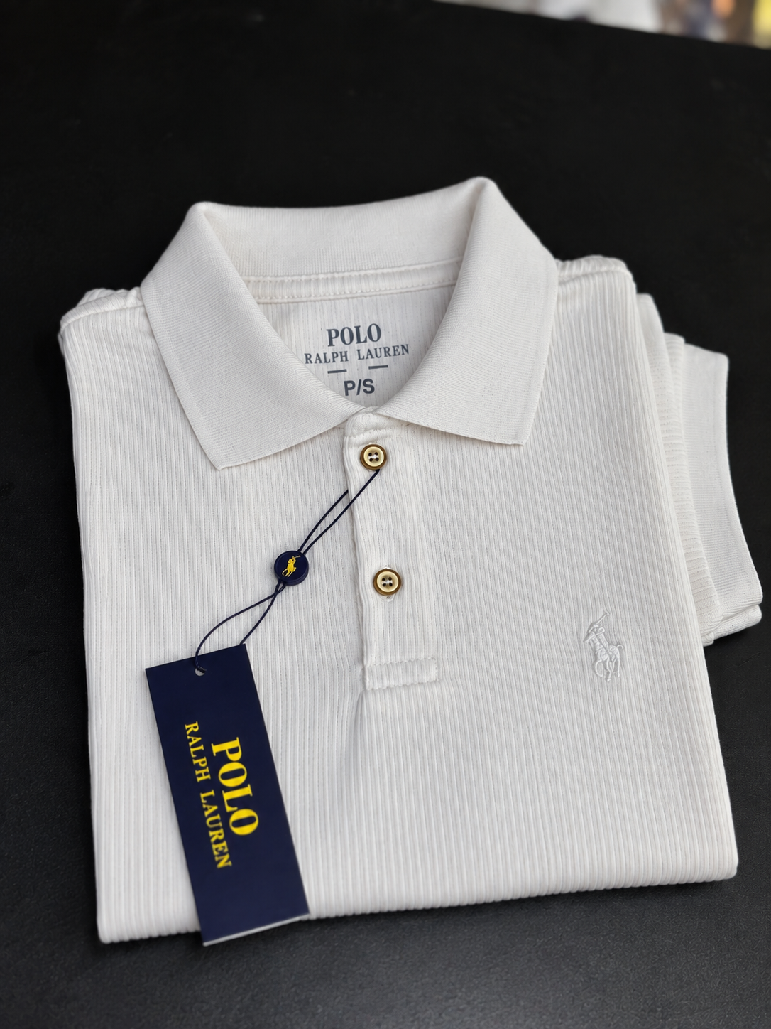 CAMISA POLO TEXTURIZADA RALPH LAUREN