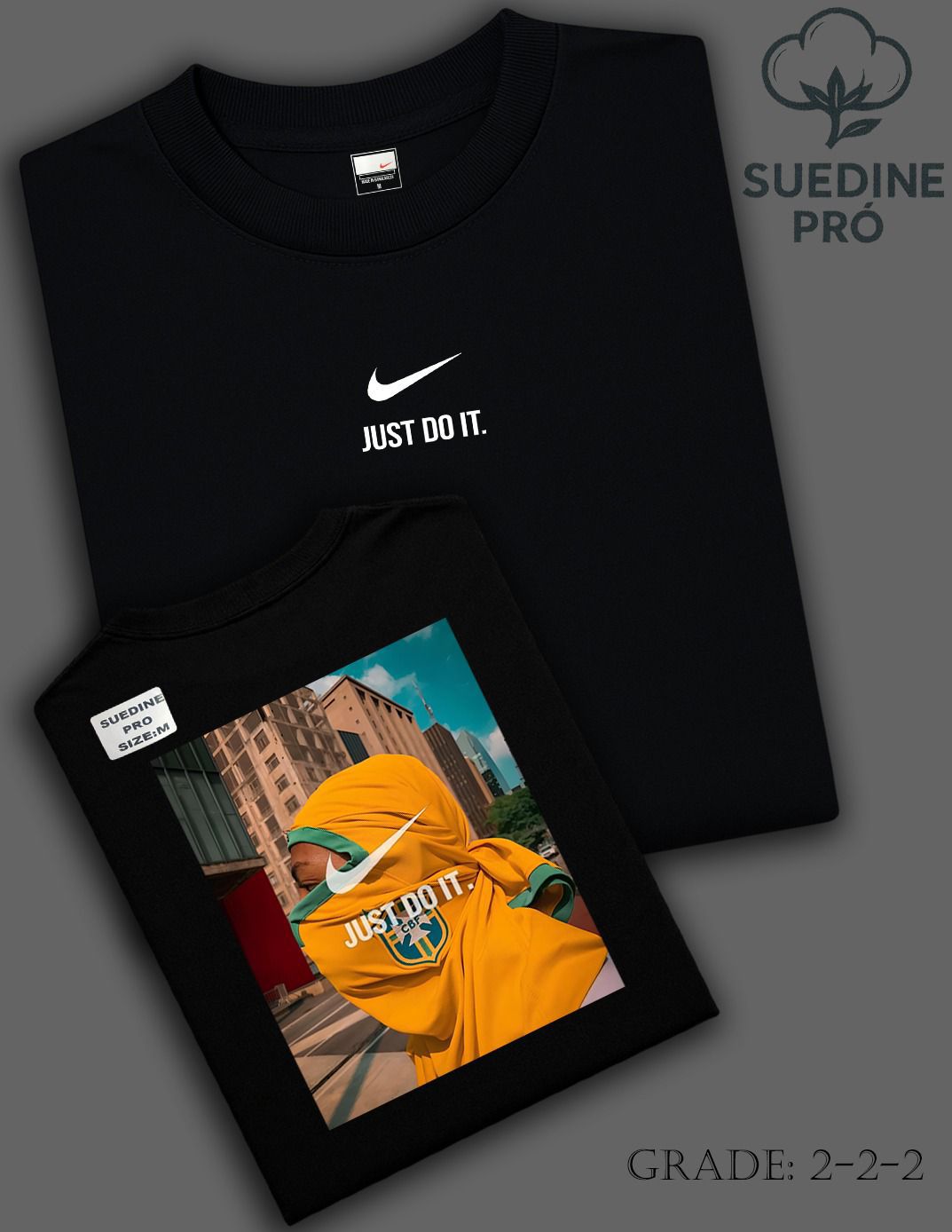 CAMISA OVERSIZED NIKE BRASIL 🇧🇷