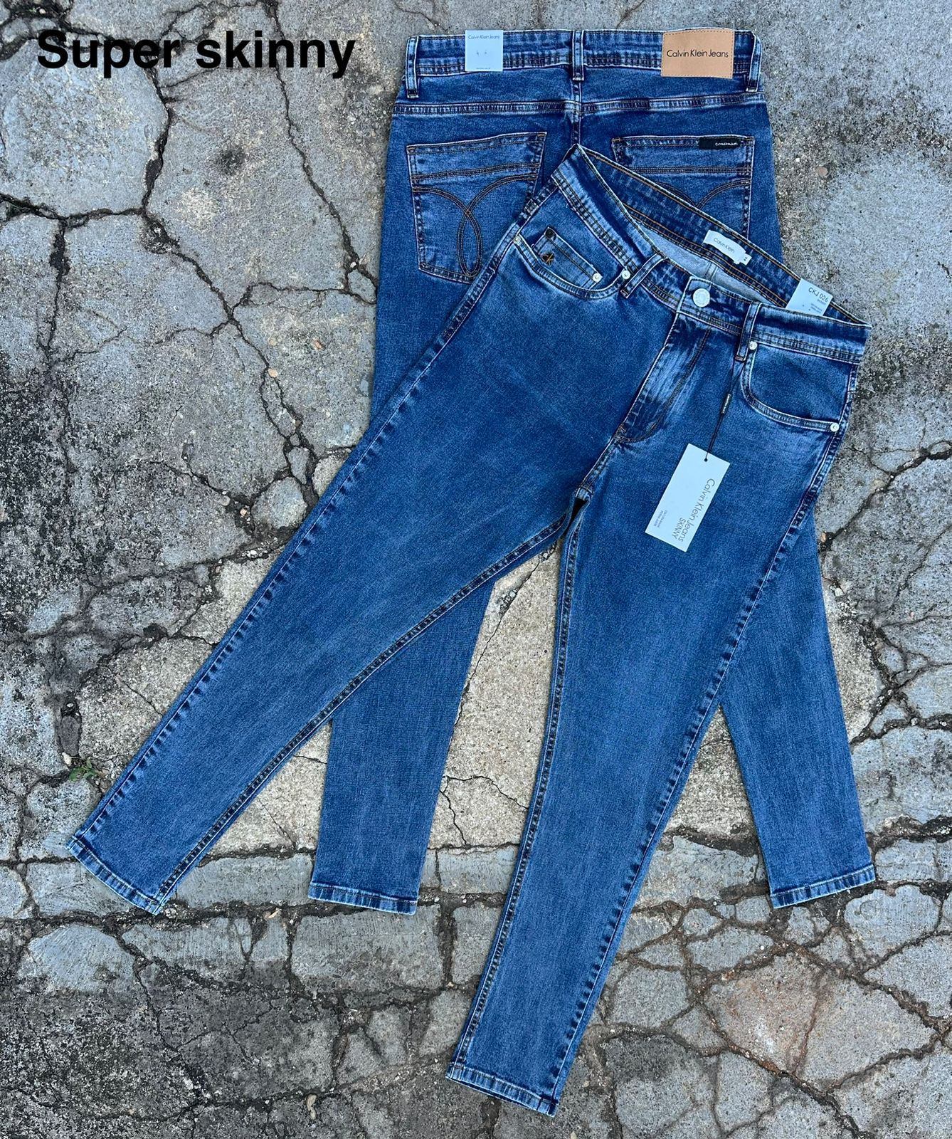 CALÇA JEANS CALVIN KLEIN PREMIUM