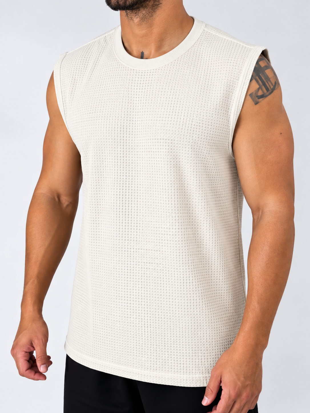 CAMISA REGATA TEXTURIZADA