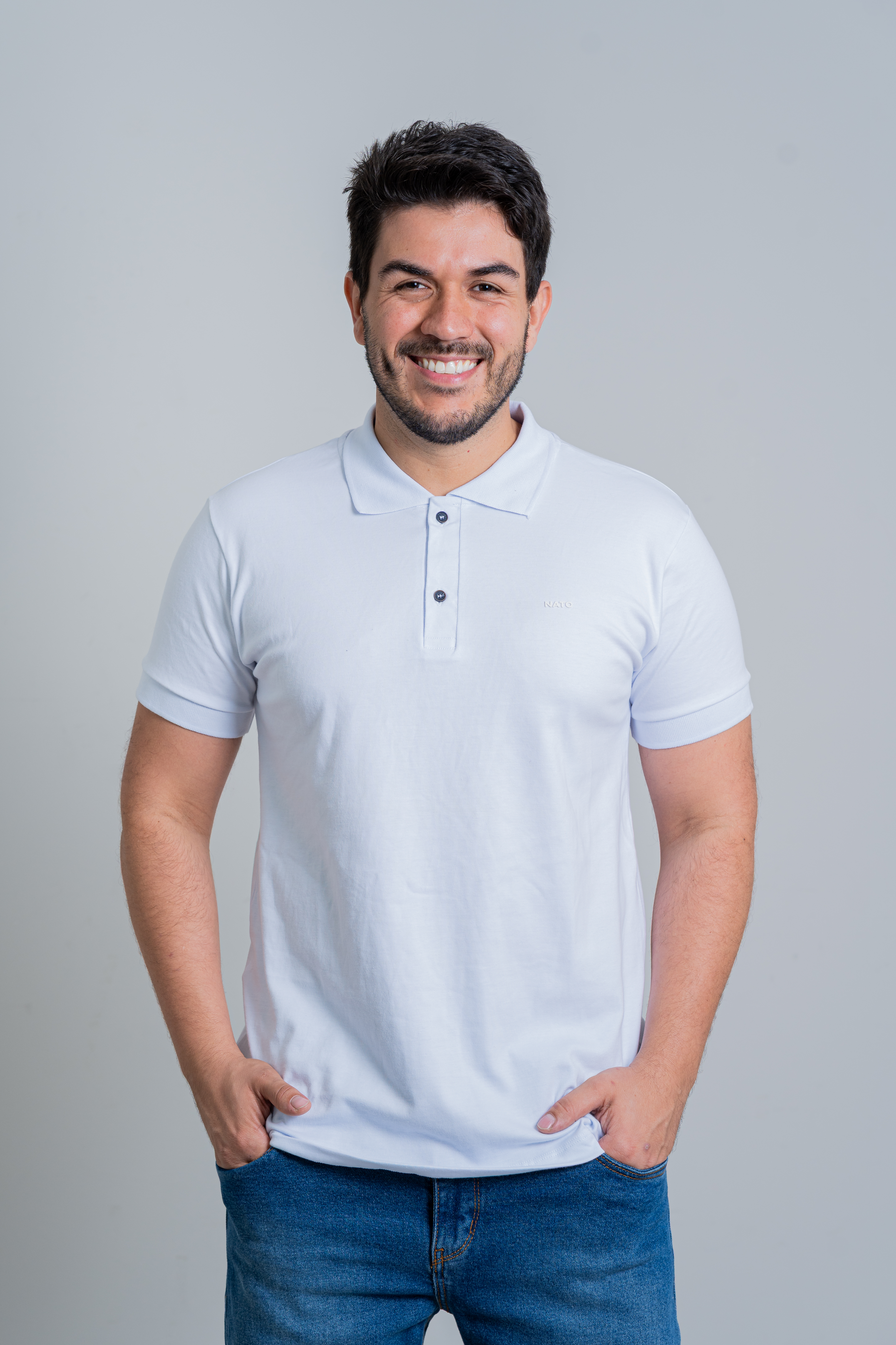 CAMISA POLO SUEDINE NATO
