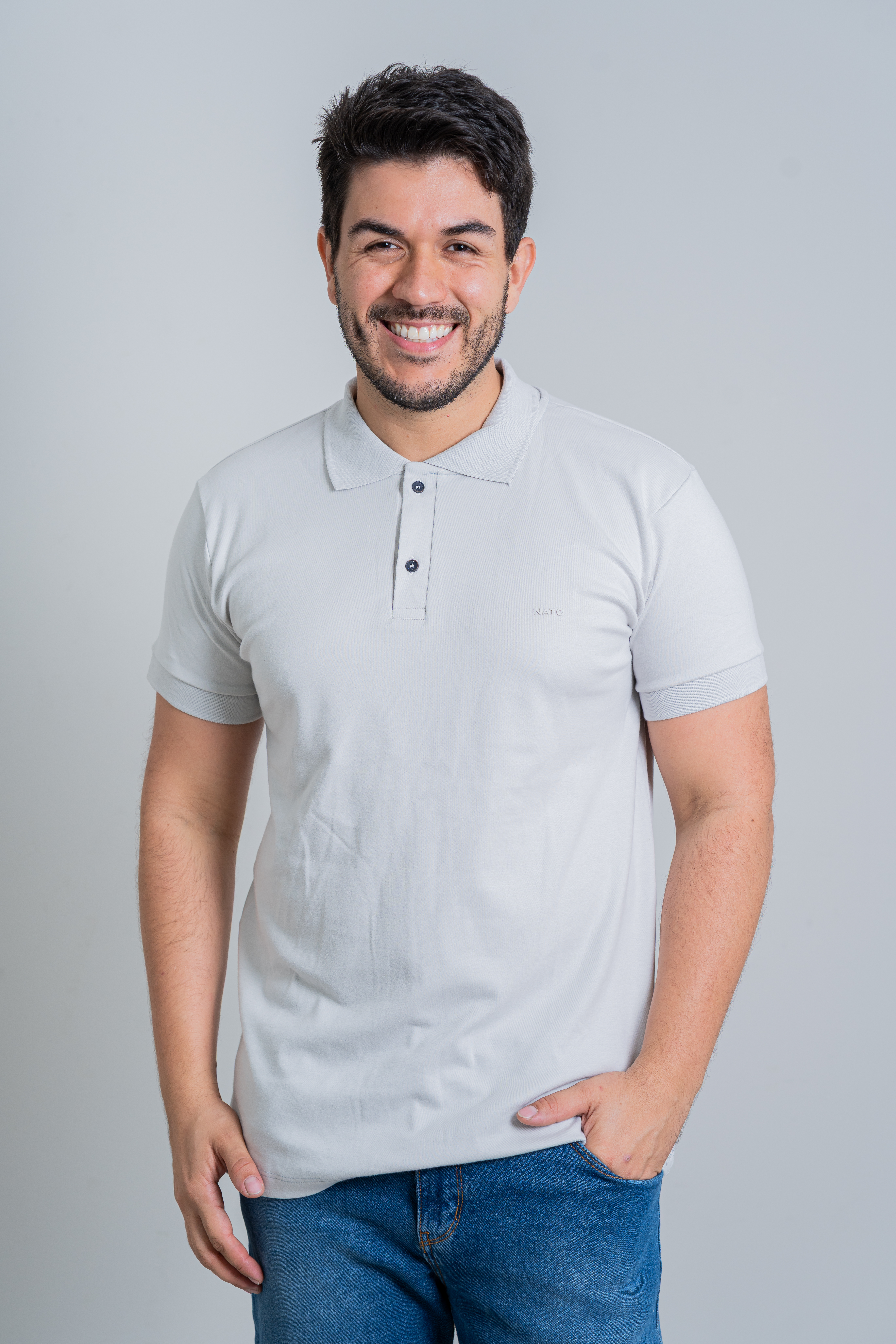 CAMISA POLO SUEDINE NATO