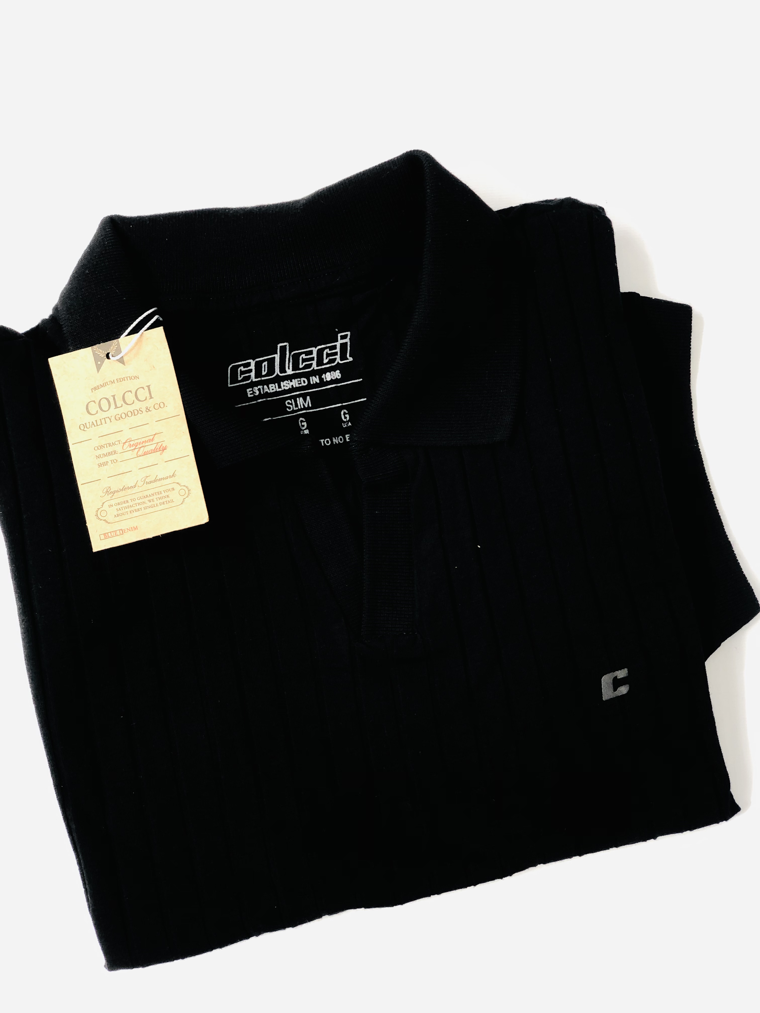 CAMISA POLO TEXTURIZADA COLCCI
