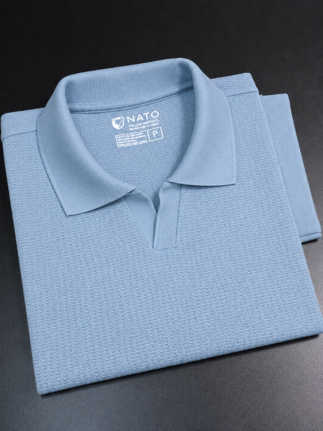 CAMISA POLO TEXTURIZADA NATO