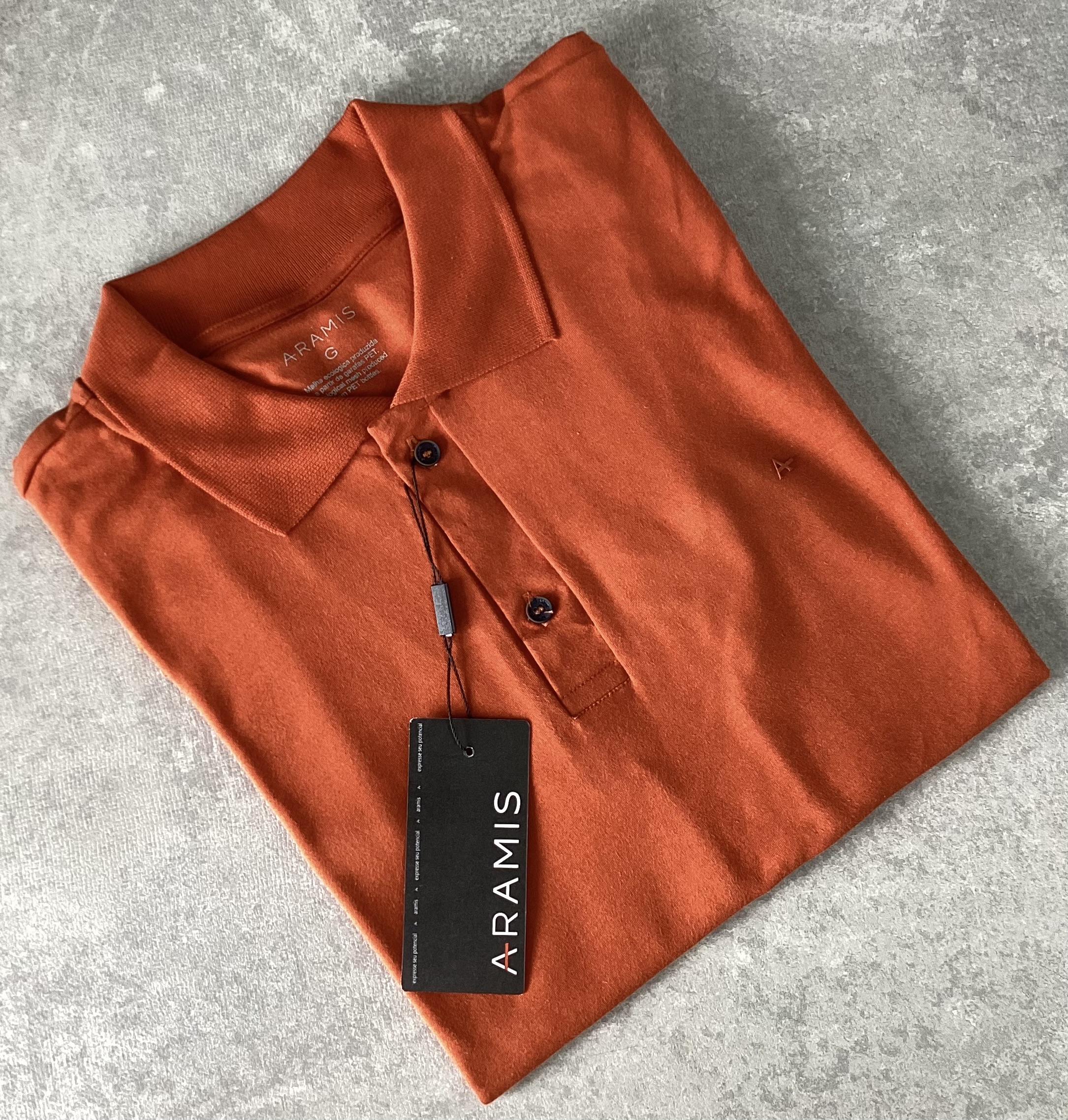 CAMISA POLO ARAMIS SUEDINE