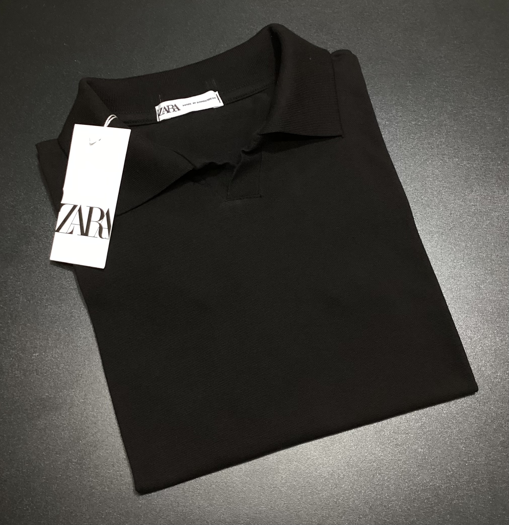 CAMISA POLO GOLA V ZARA