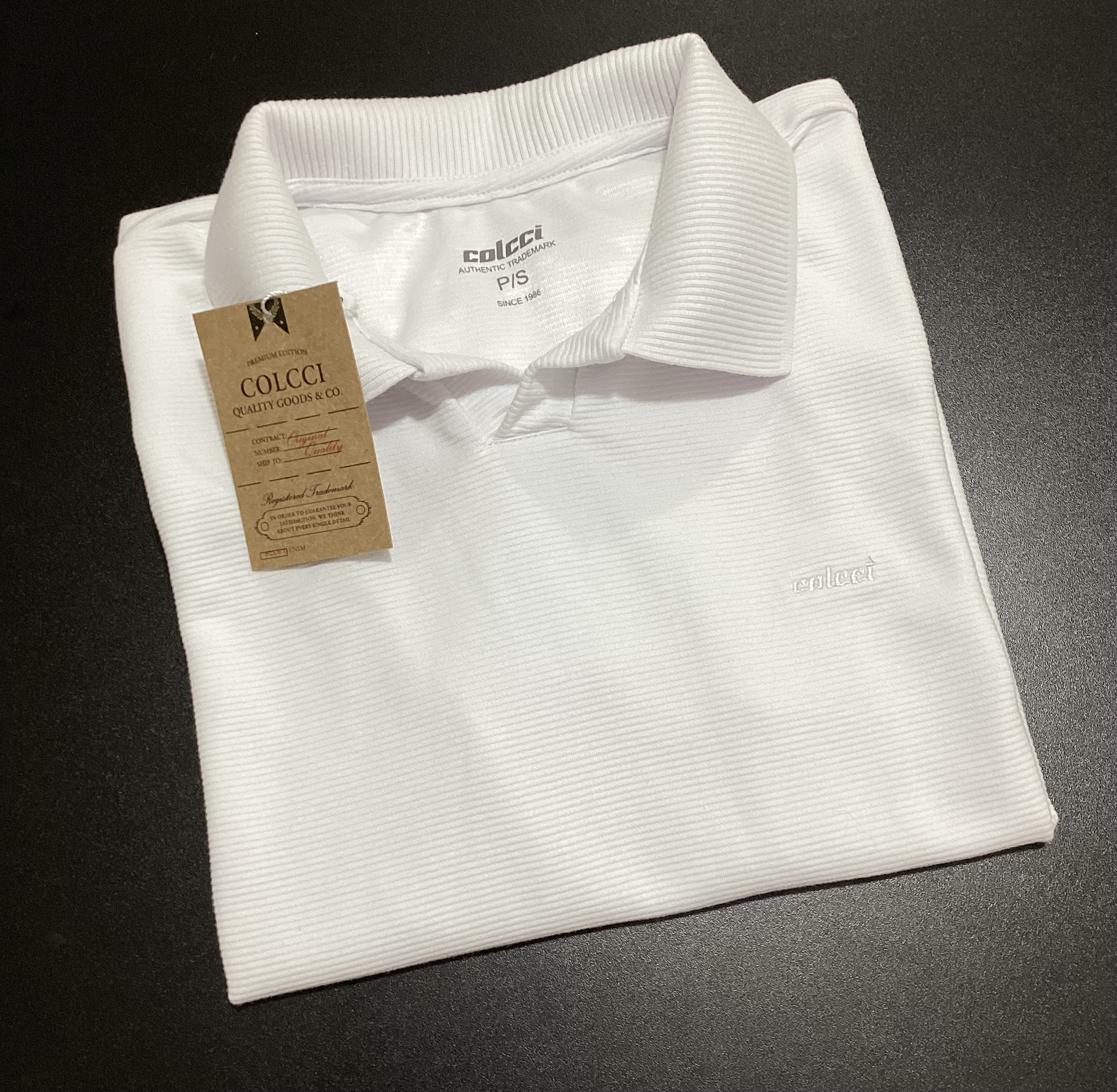 CAMISA POLO TEXTURIZADA COLCCI