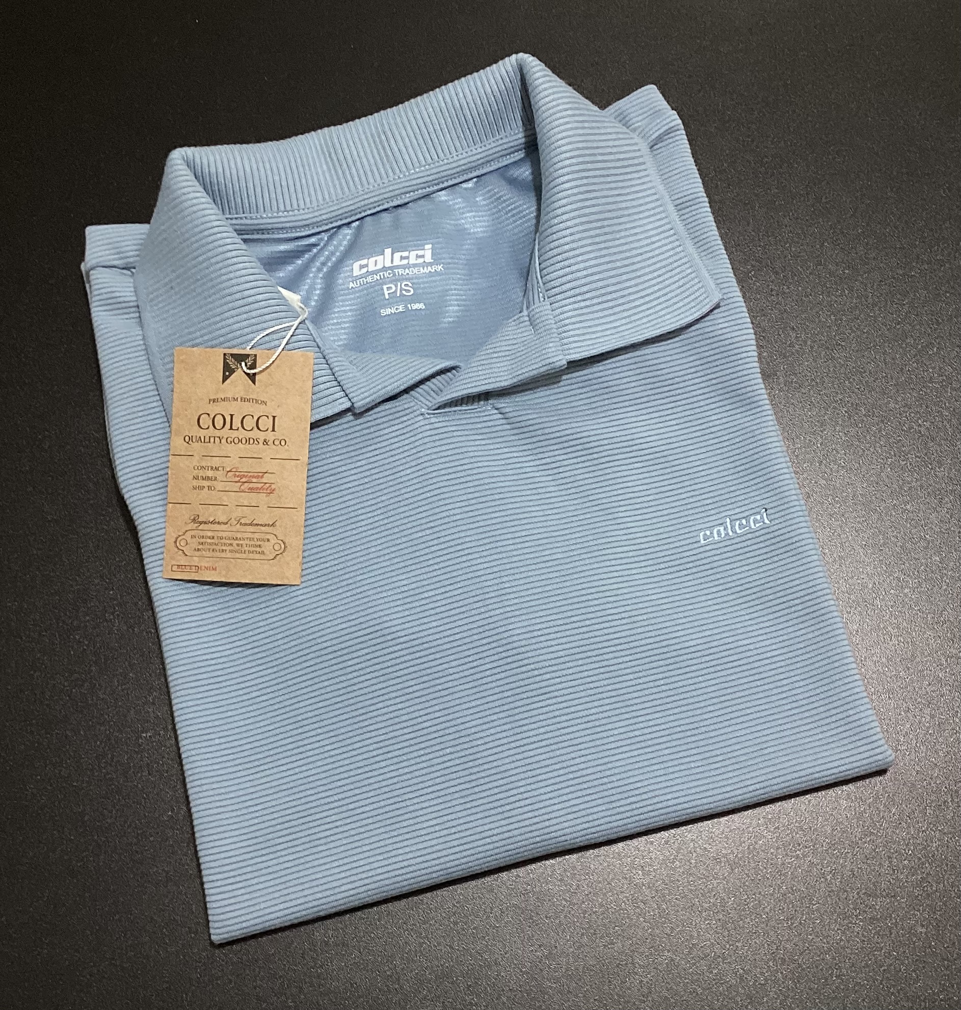 CAMISA POLO TEXTURIZADA COLCCI