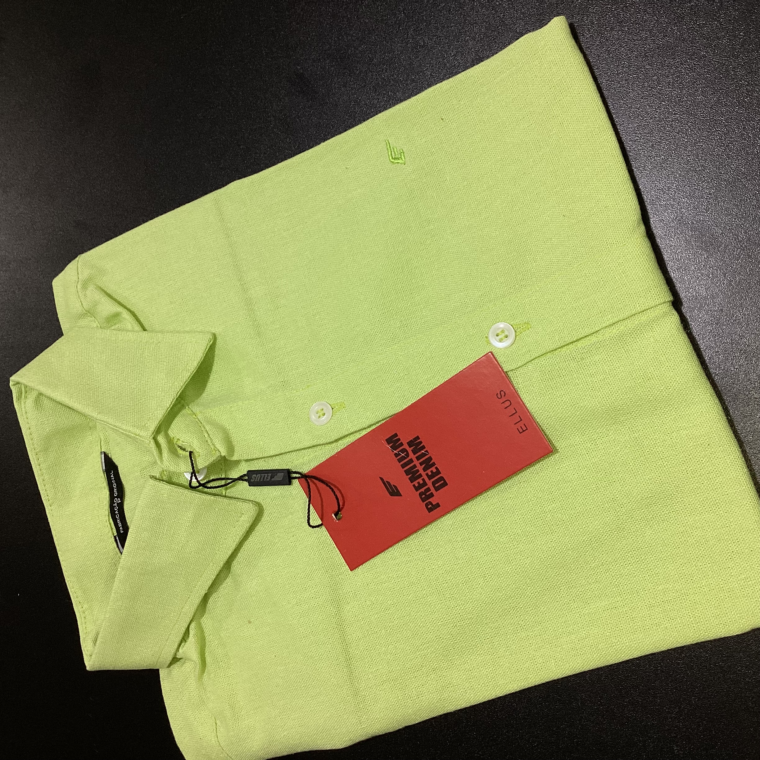 CAMISA SOCIAL LINHO ELLUS