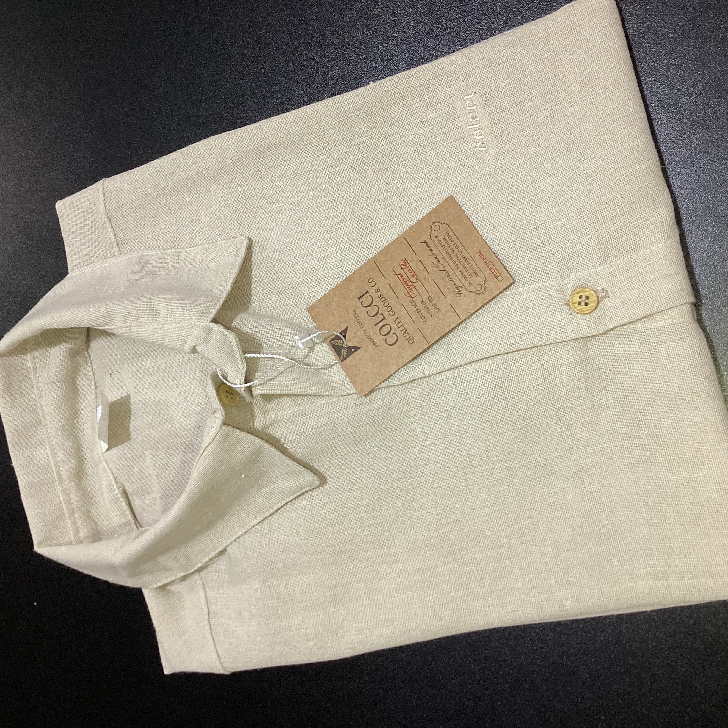 CAMISA SOCIAL LINHO COLCCI