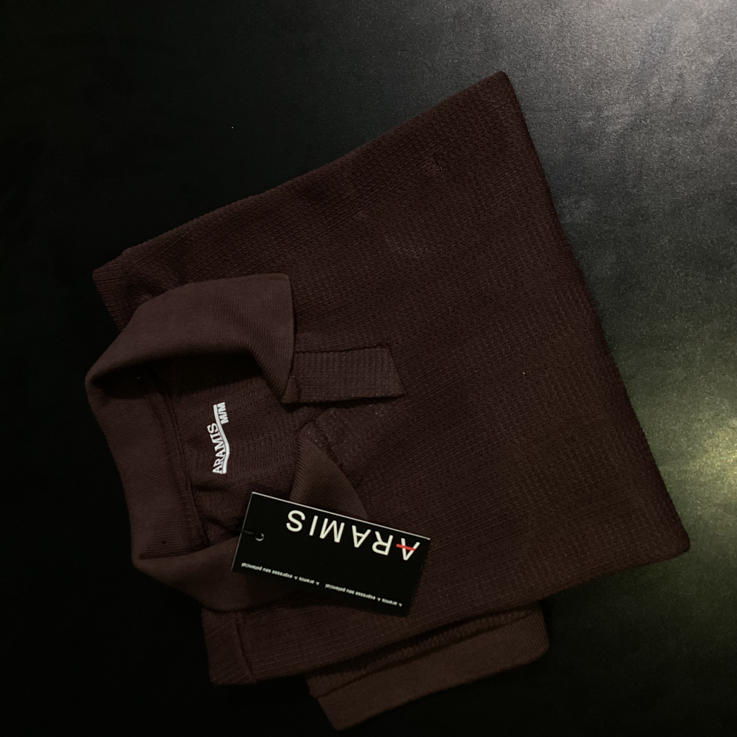 CAMISA POLO GOLA V TEXTURIZADA ARAMIS