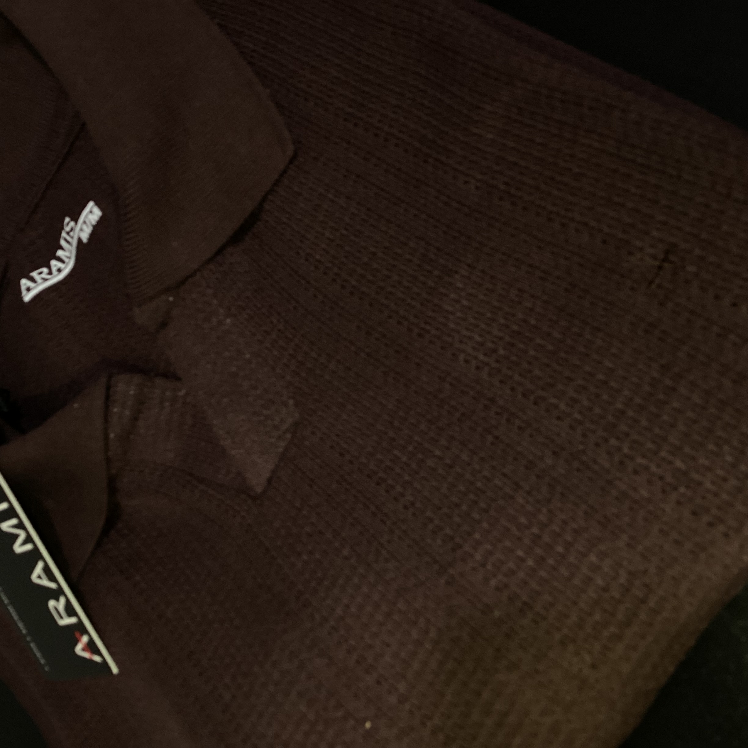 Foto 2 de CAMISA POLO GOLA V TEXTURIZADA ARAMIS