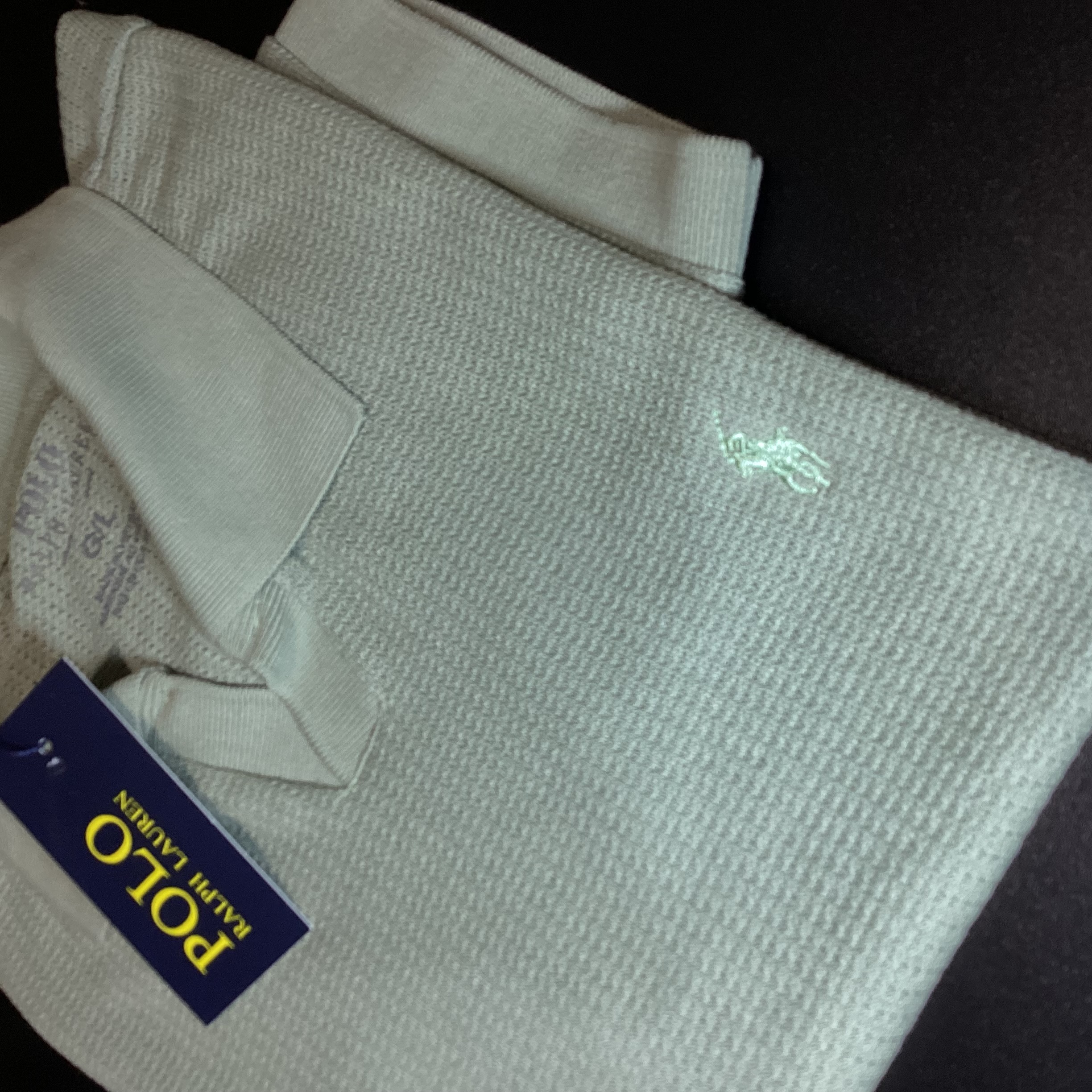 Foto 2 de CAMISA POLO GOLA V TEXTURIZADA RALPH LAUREN