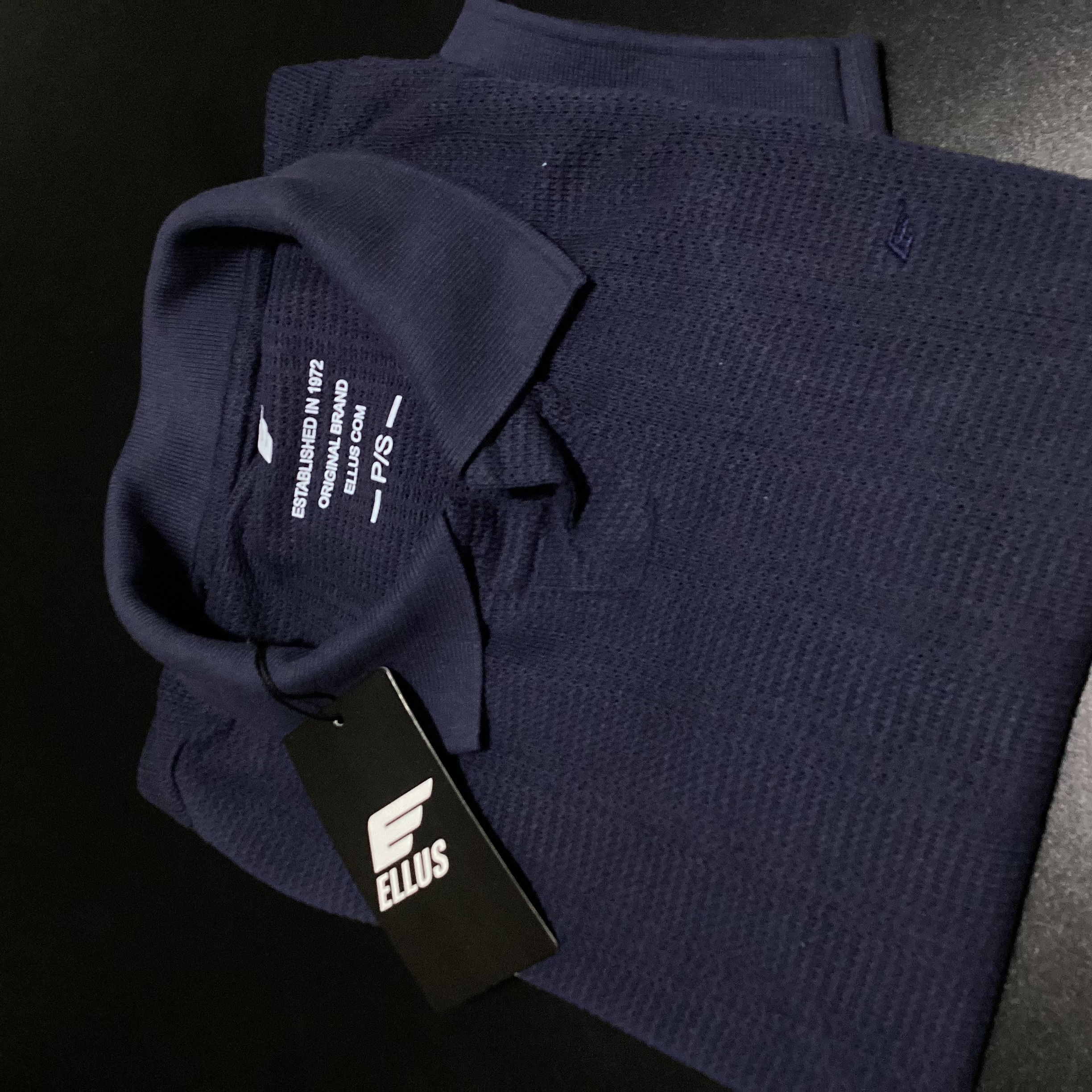 Foto 2 de CAMISA POLO GOLA V TEXTURIZADA ELLUS