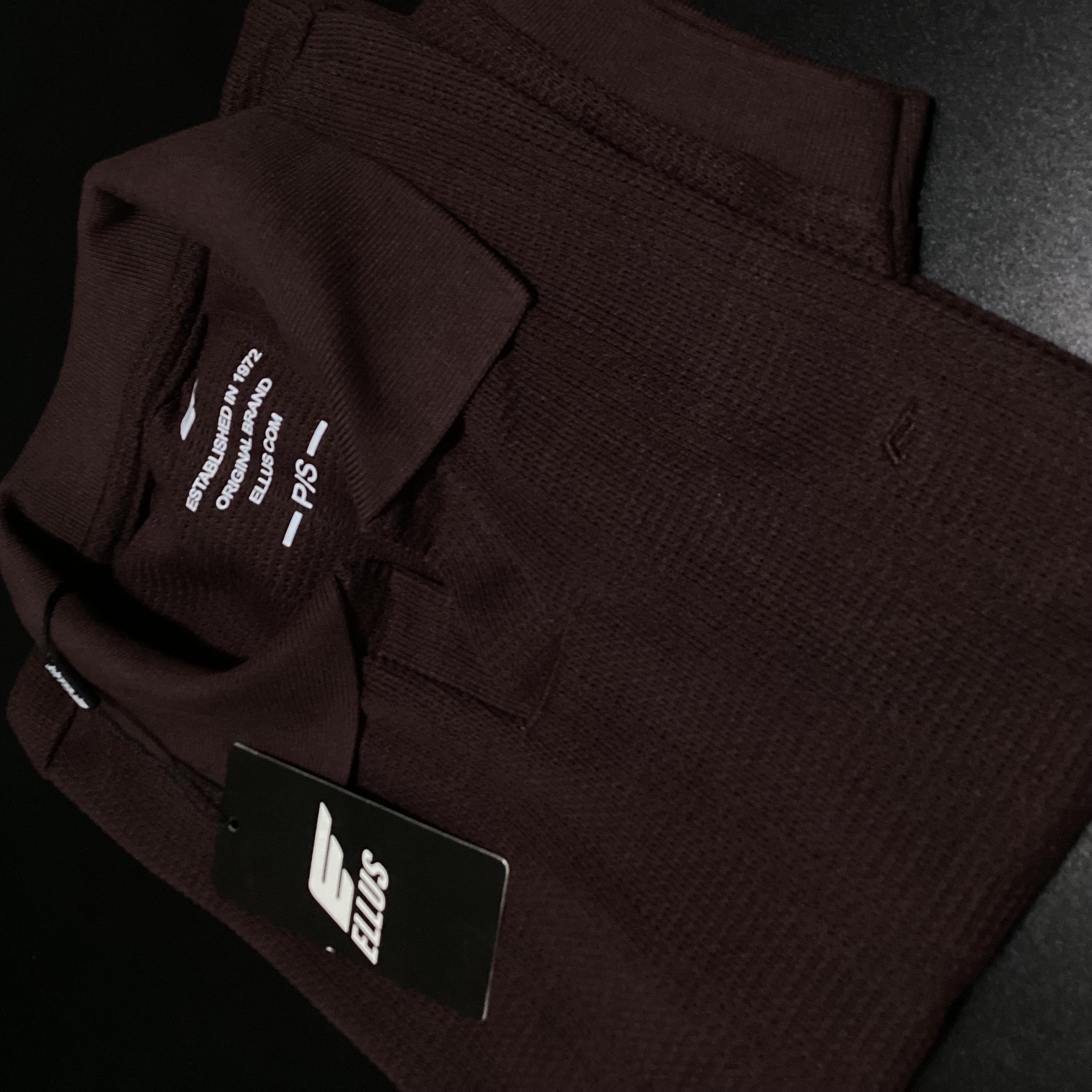 Foto 2 de CAMISA POLO GOLA V TEXTURIZADA ELLUS