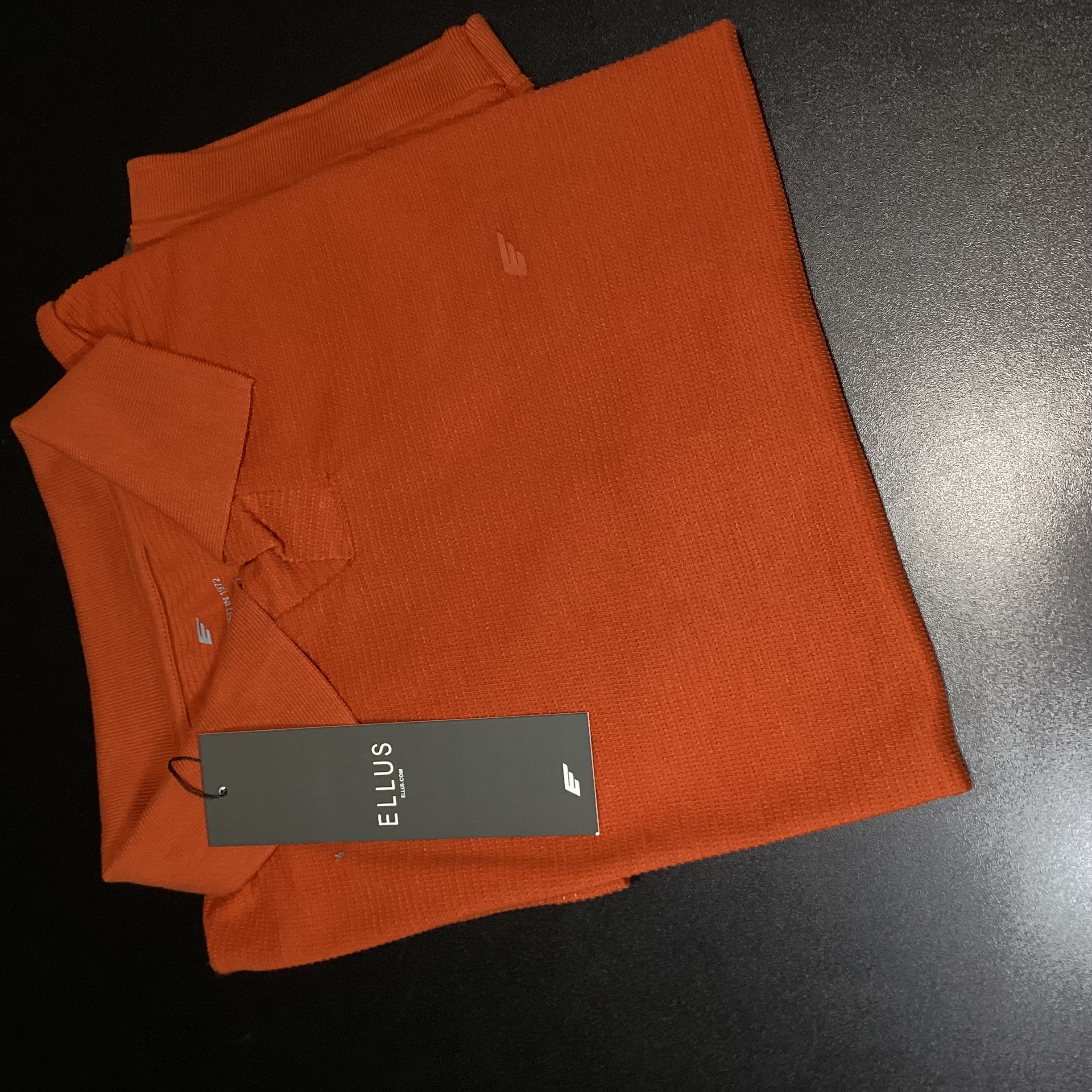 CAMISA POLO GOLA V TEXTURIZADA ELLUS