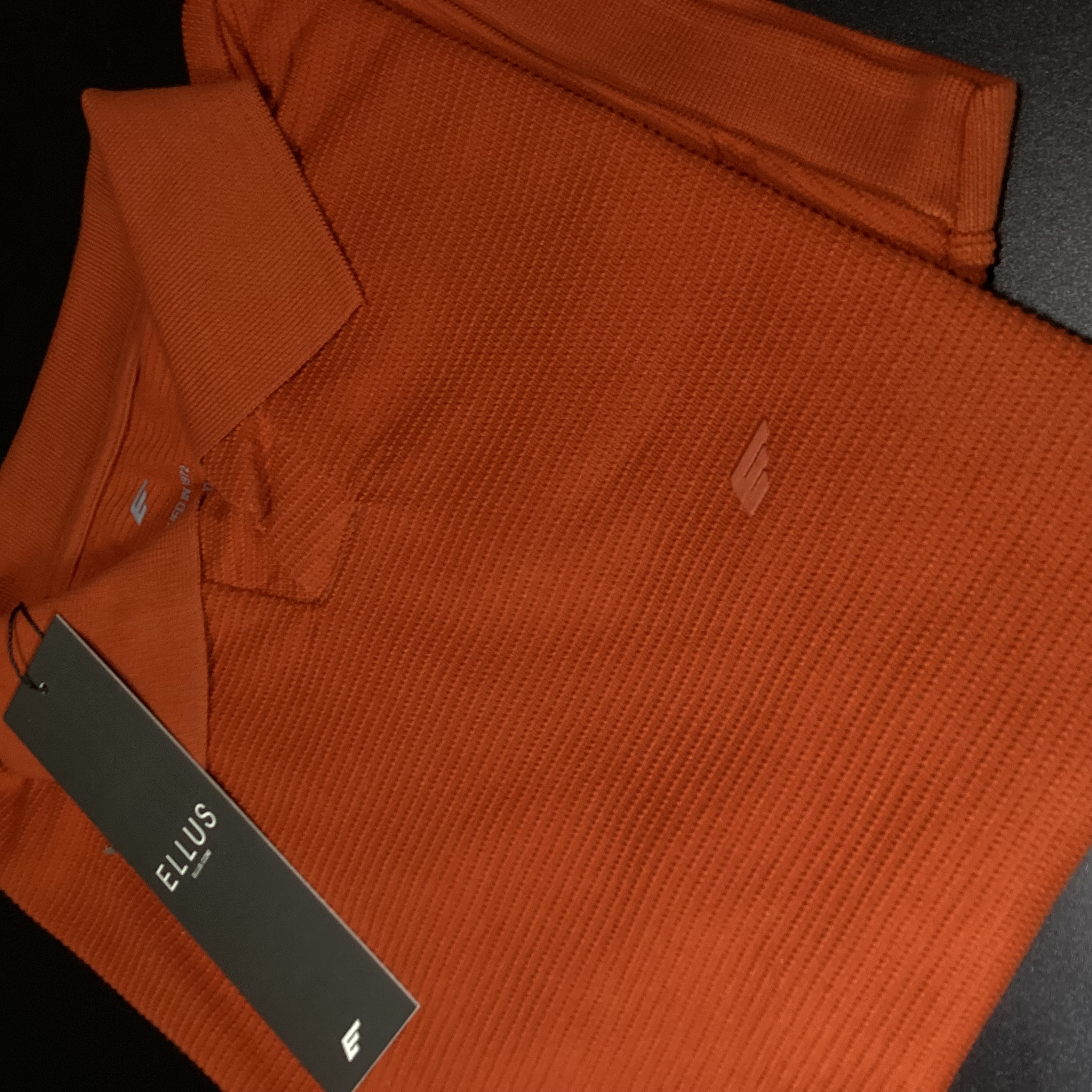 Foto 2 de CAMISA POLO GOLA V TEXTURIZADA ELLUS