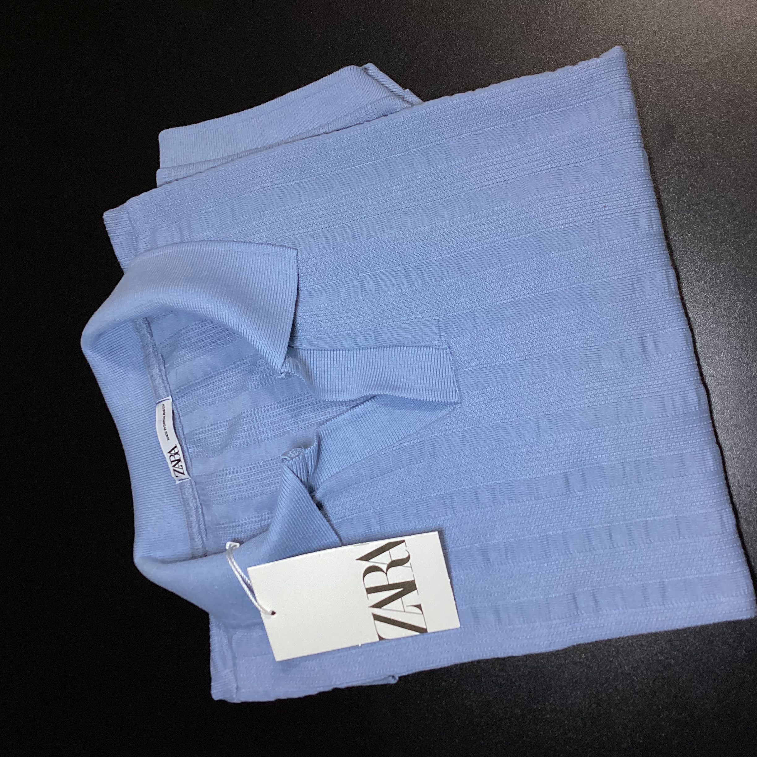 CAMISA POLO TEXTURIZADA GOLA V ZARA