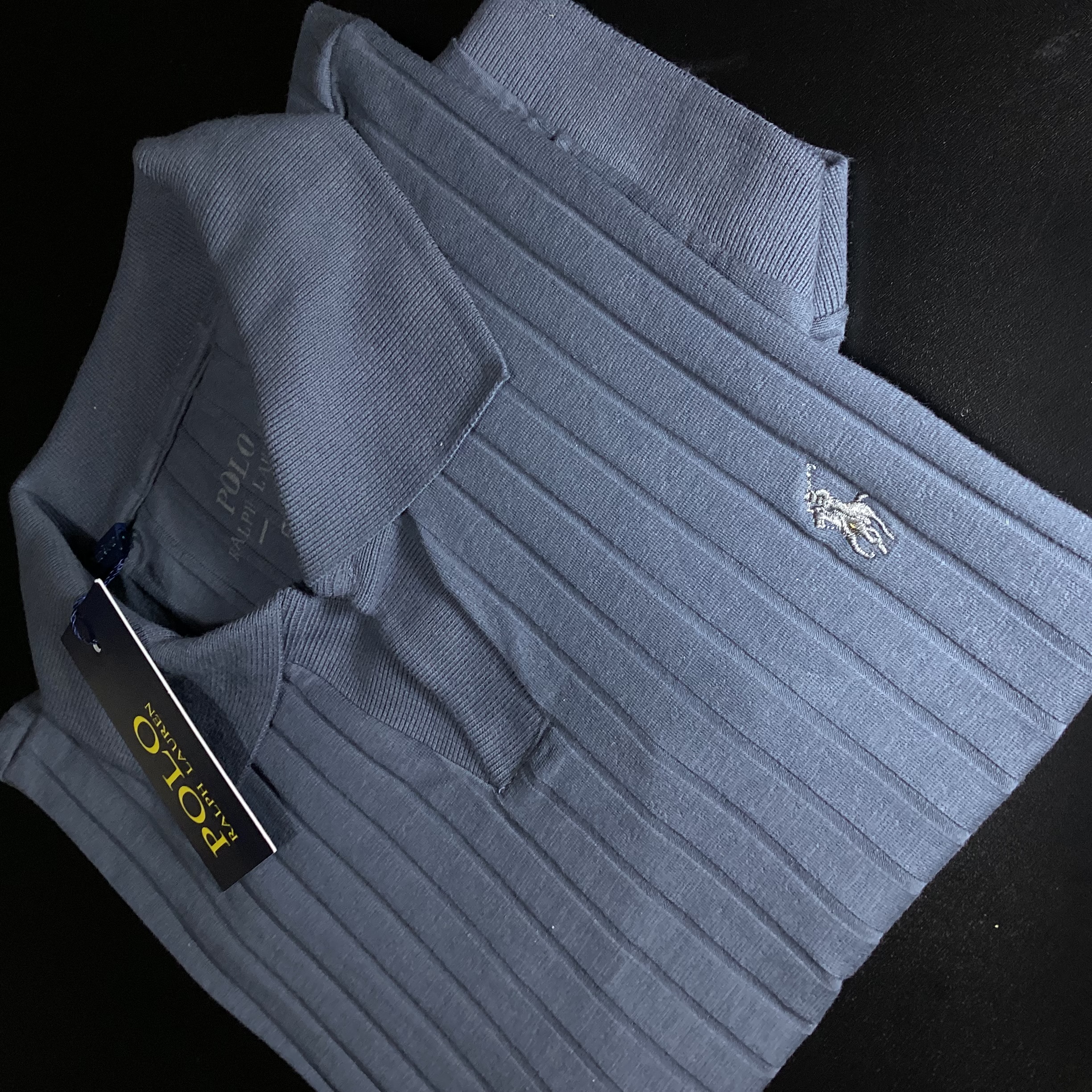 Foto 2 de CAMISA POLO TEXTURIZADA GOLA V RALPH LAUREN