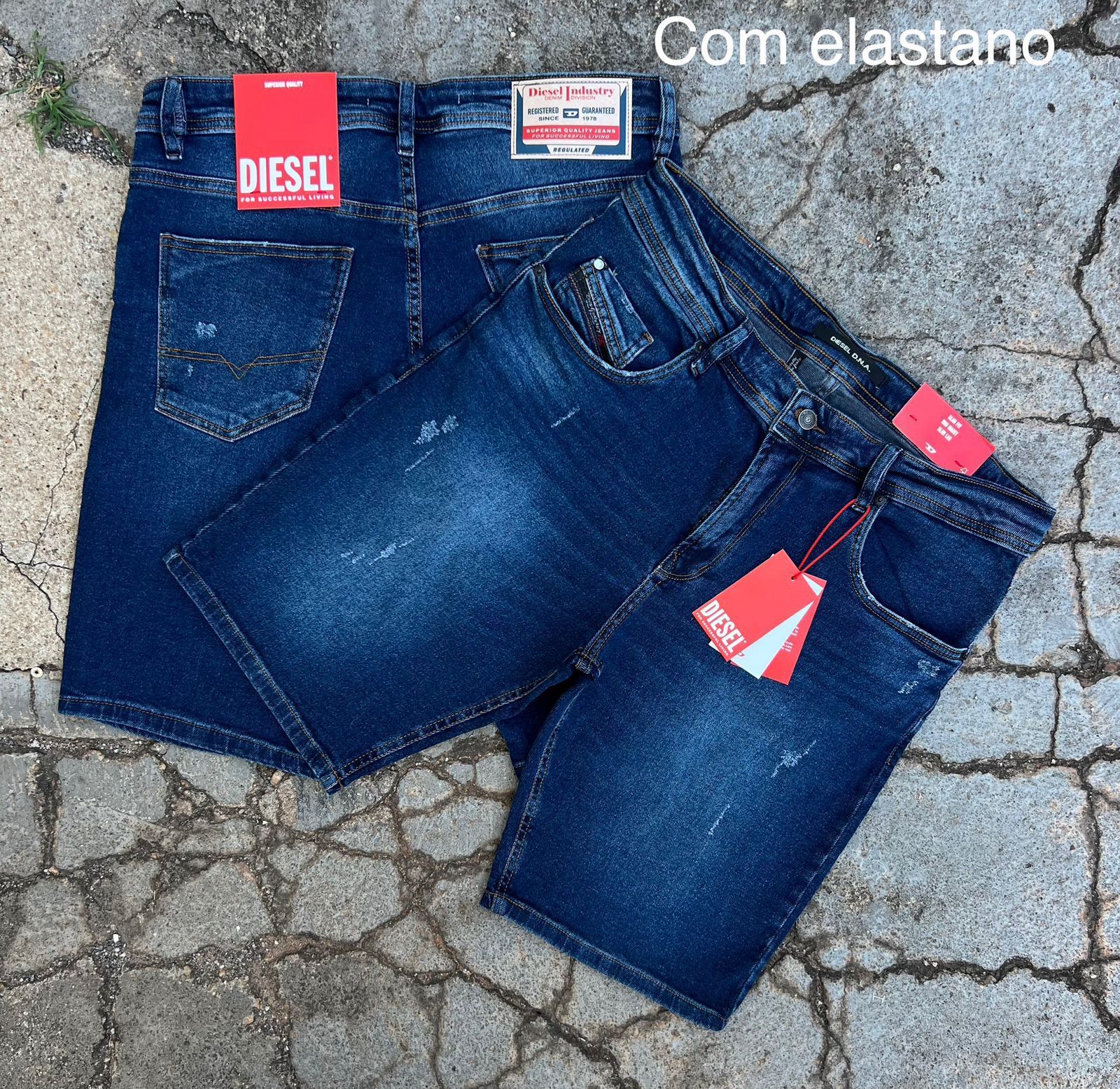 BERMUDA JEANS DIESEL PREMIUM