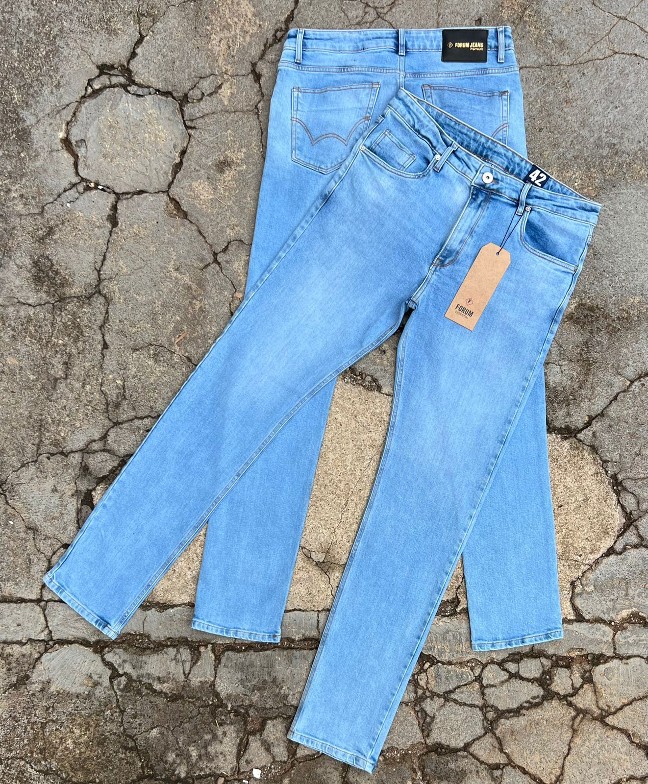 CALÇA JEANS FORUM PREMIUM