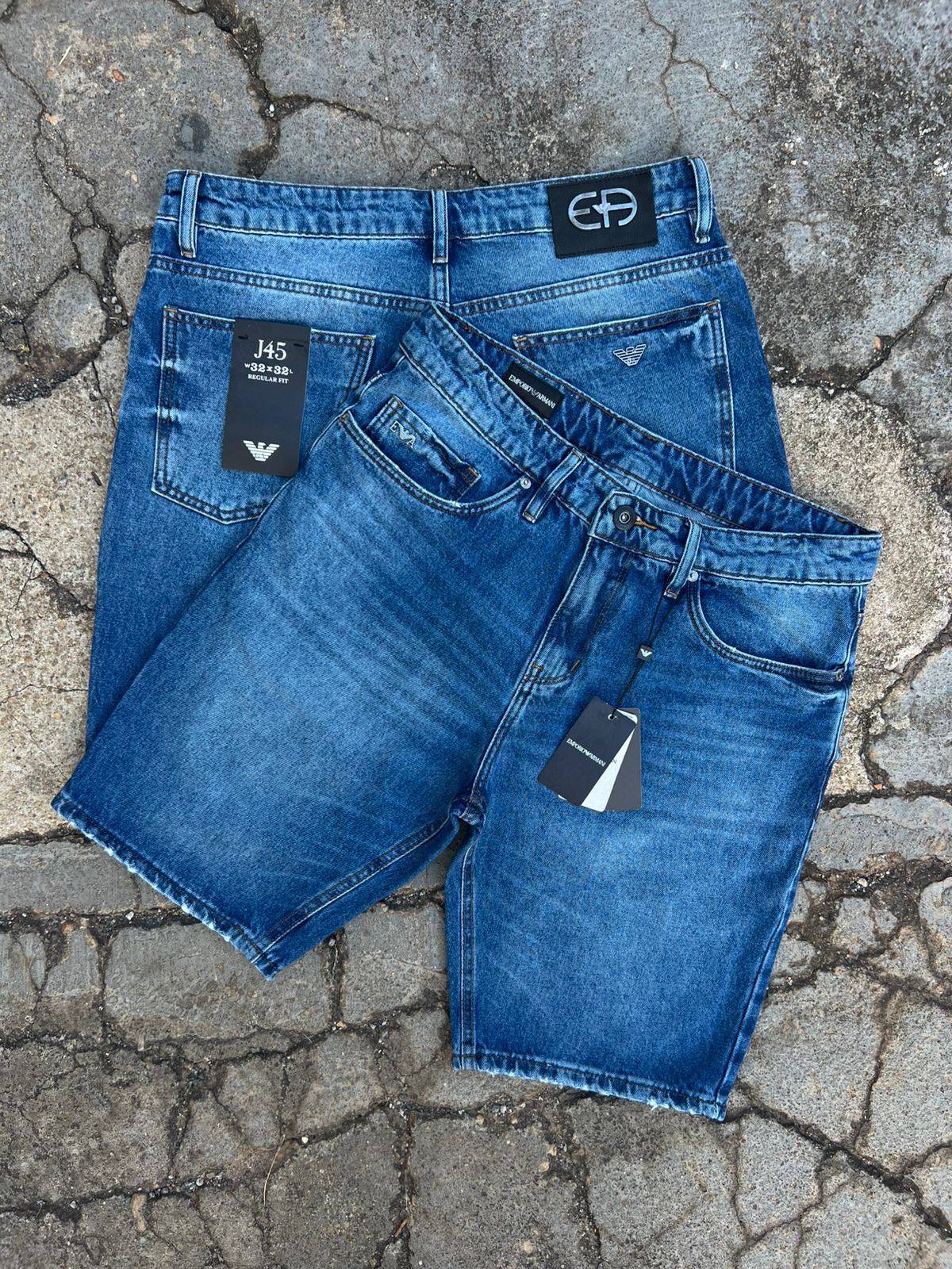 BERMUDA JEANS EMPORIO ARMANI PREMIUM