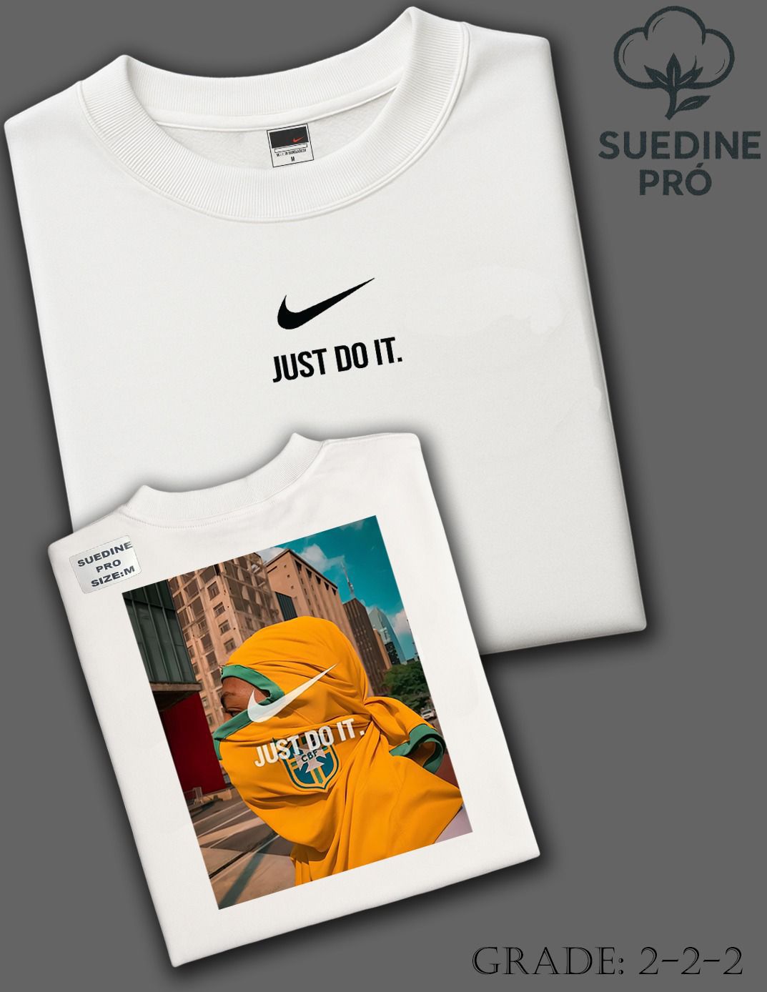 CAMISA OVERSIZED NIKE BRASIL 🇧🇷