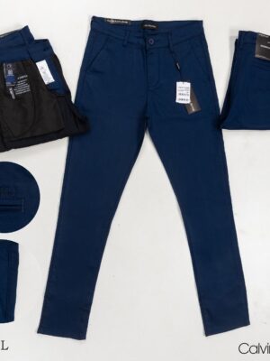 CALÇA SARJA  ACETINADA CALVIN KLEIN