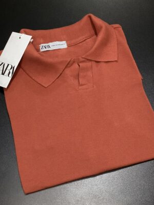 CAMISA POLO GOLA V ZARA