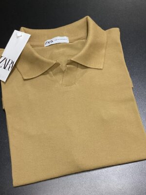 CAMISA POLO GOLA V ZARA