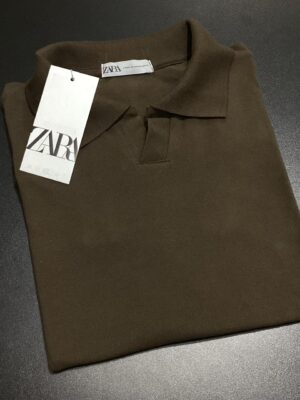 CAMISA POLO GOLA V ZARA